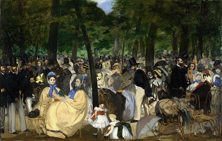 Edouard Manet Music in the Tuileries (nn02) oil painting image